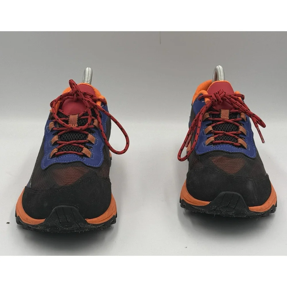Merrell Moab Speed Waterproof Hiking Sneaker Boys Size 6M Orange Blue Casual
